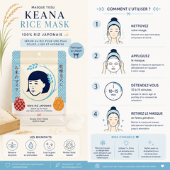 Keana Nadeshiko Rice Mask