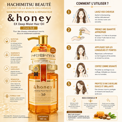 &Honey Deep Moist Hair Oil 3.0