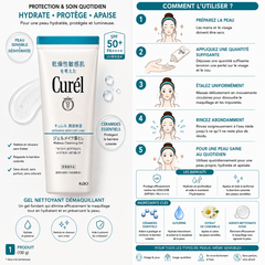 Gel Nettoyant Hydratant Curél
