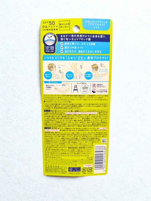 Aqua Rich Aqua Protect Mist SPF 50 PA++++
